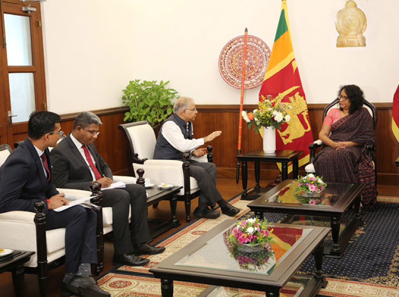 Indian High Commissioner Meets Sri Lankan Prime Minister