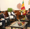 Indian High Commissioner Meets Sri Lankan Prime Minister