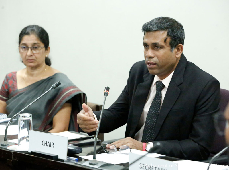 MP (Dr.) Nishantha Samaraweera unanimously elected as the Chair of the COPE