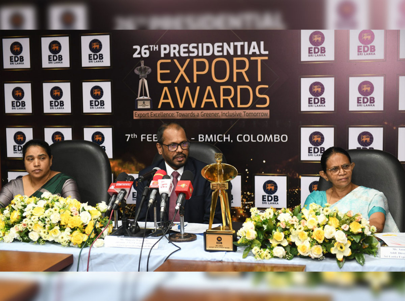 26th Presidential Export Awards Ceremony on February 7 at BMICH