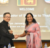 Ambassador of Sri Lanka meets with President of the Thai Gem and Jewelry Traders Association