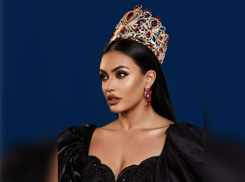 Ishadi Amanda of Sri Lanka won first runner-up in the Mrs. World pageant