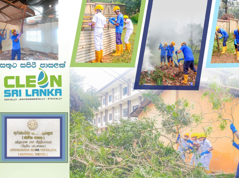 Navy renovates Habarana Maha Vidyalaya, Anuradhapura 