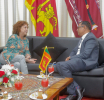 EU Ambassador meets with Speaker Dr. Jagath Wickramaratne.