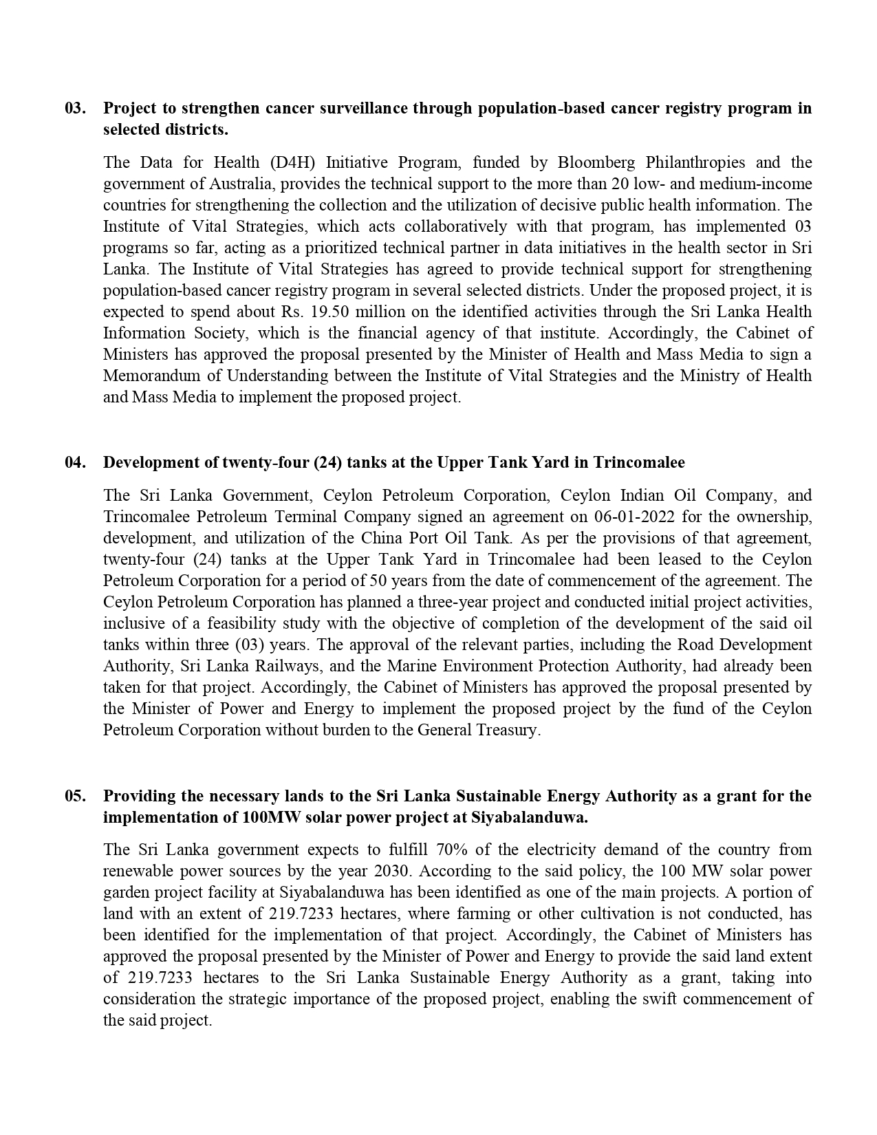 Cabinet Decisions on 03.03.2025 English page 0002