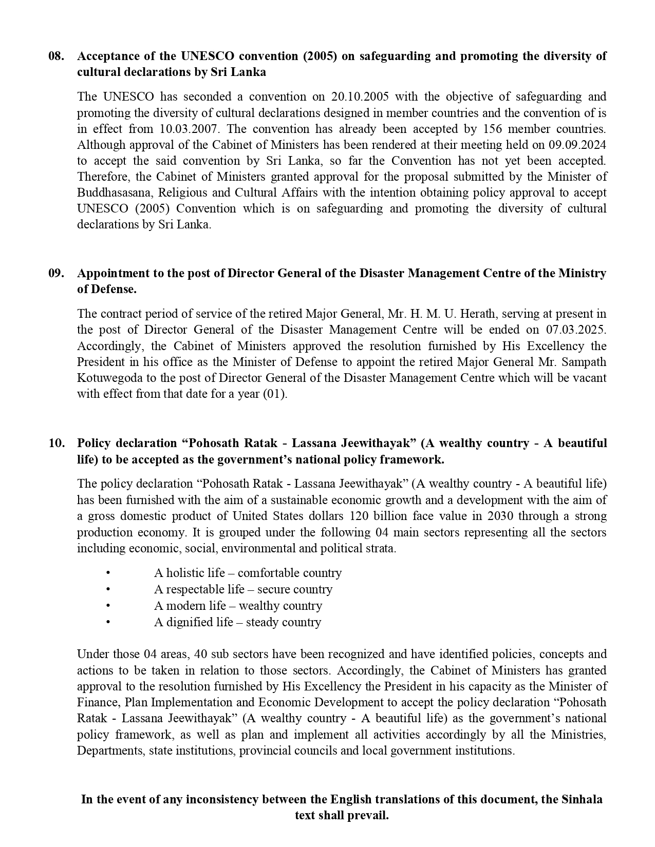 Cabinet Decisions on 03.03.2025 English page 0004