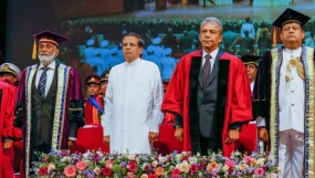 President at Kotelawala Defence University Convocation