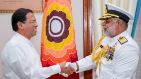 New Navy Commander calls on President