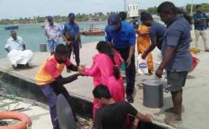 Navy assists conduct of annual “Adipooram Puja” of Sri Nagapoosani Amman Kovil