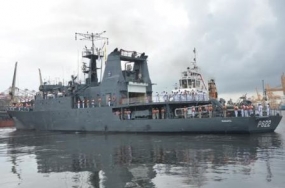 SLNS Sagara leaves for “DOSTI - XIII” in Maldives