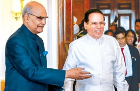 PRESIDENT SIRISENA Visits INDIA