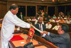 A Cabinet Minister, State Minister and four Deputy Ministers sworn-in before the President