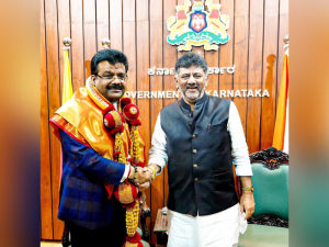 Deputy High Commissioner Venkateshwaran meets Deputy Chief Minister of Karnataka