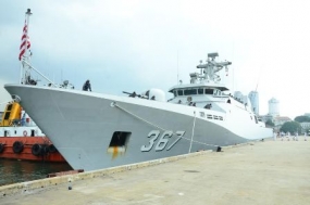 ‘Kri Sultan Iskandar Muda – 367’ arrives at Colombo Port