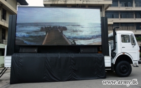 SLEME Produced Mobile Screen Handed Over to SLSC