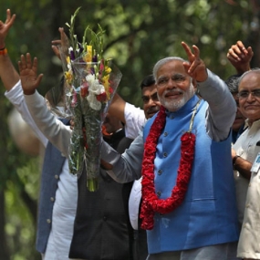 NDA chooses Narendra Modi as leader