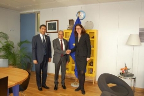 Minister Samarawickrama meets EU Trade Commissioner