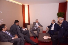 Number of internationally recognized entrepreneurs met PM Wickremesinghe