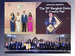 Sri Lanka pavilion shines at the 70th Bangkok Gems and Jewellery Fair