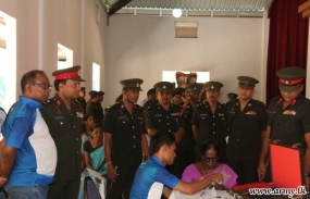 Army conducts an eye clinic in Kilinochchi