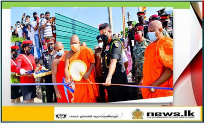 Undeniable Technical Expertise of Army Engineers Puts up Alternative Bridge Within 5 Days to Matara Pigeon Island