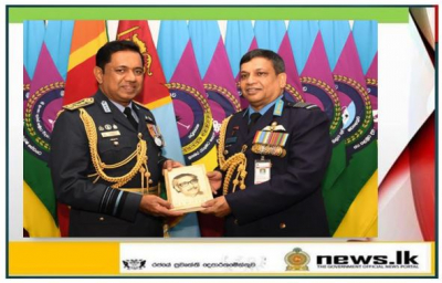 Pakistan, Bangladesh Air Force and Commander of the Pacific Air Force call on the Commander of the Sri Lanka Air Force.