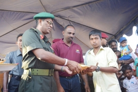 Army Organizes New Year Festival for Konapulam Children