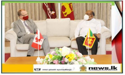 Speaker Meets Canadian High Commissioner