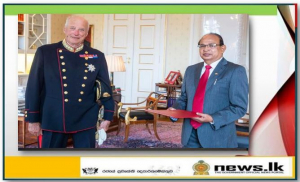 Ambassador Godfrey Cooray Presents Credentials