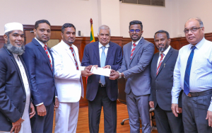 Zahira College, Mawanella Donates 3.3 M to Gaza Children’s Fund