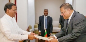 Mr. Arjuna Mahendran takes office as the Governor of the Central Bank of Sri Lanka