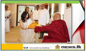 Laying of the foundation stone for a stupa at the Birmingham Buddhist Maha Vihara