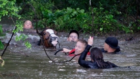 Houston floods: Disaster zone declared after ‘historic’ rainfall