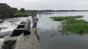 Many low lying areas flooded