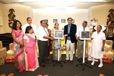 BOI Buddhist Society donates medical equipment and drugs to Apeksha Hospital