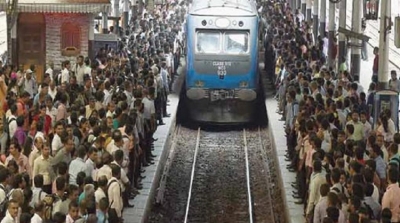 Railway unions strike