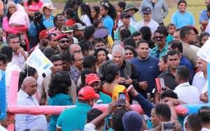 President Participates in Sinhala and Tamil New Year Festivities Organized by the Nuwara Eliya Meepilimana Youth Club