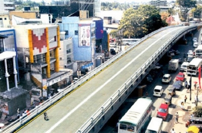 Nugegoda flyover temporarily closed for traffic