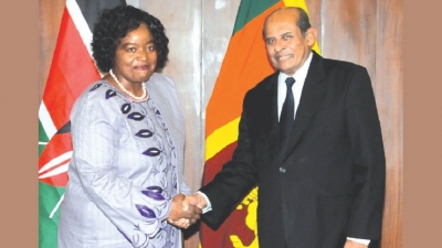 SL, Kenya to boost friendship through practical measures