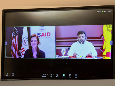 President Holds Virtual Discussion with USAID Administrator on Future Cooperation