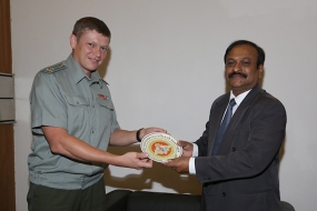 Russian Defence Attaché meets Secretary