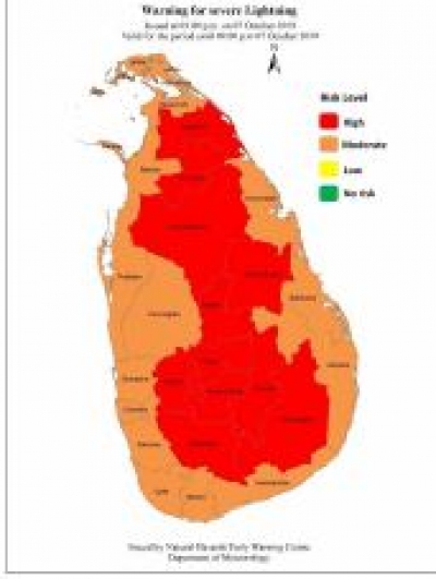 Warning for Severe Lightning