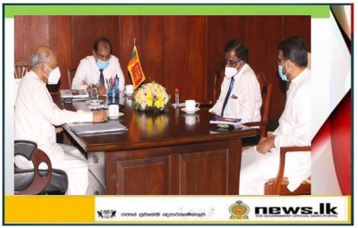 Ambassador of Sri Lanka to Russia Prof. M.D. Lamawansa meets Foreign Minister Dinesh Gunawardena