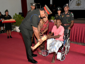 Sri Lanka Corps of Agriculture and Livestock Seva Vanitha Branch Distributes Prosthetic Limbs