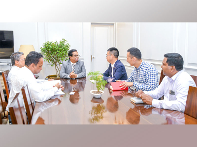 Discussion on Advancements in the Colombo Commercial City Development Project