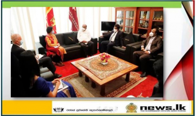 United Nations Assistant Secretary-General pays courtesy call on Hon. Speaker Mahinda Yapa Abeywardena