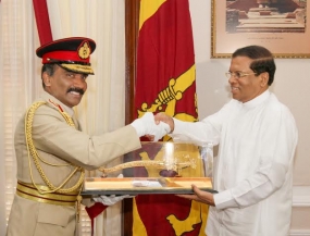 New Army Commander calls on President Sirisena