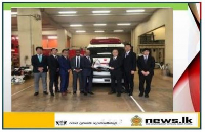 City of Kawaguchi Donates an Ambulance