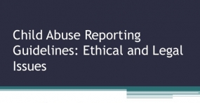 Guidelines for  reporting  abuse and violence on child victims released